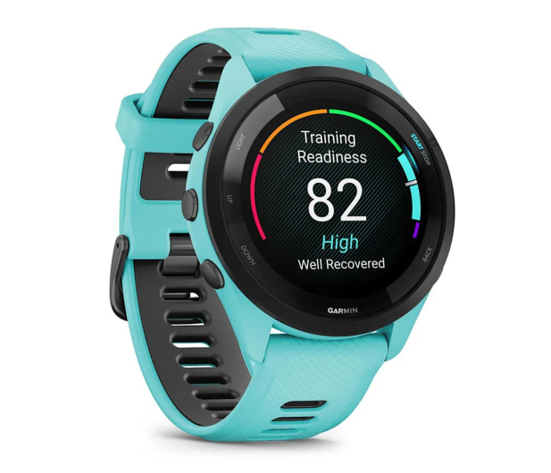 GARMIN Forerunner 265 46 mm Błękitny 010-02810-12 - 1361207 - zdjęcie 3